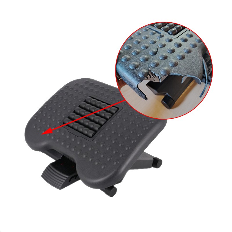 Suport ergonomic picioare, inaltime ajustabila 3 pozitii, role masaj, anti-derapant, RESIGILAT - imagine 10